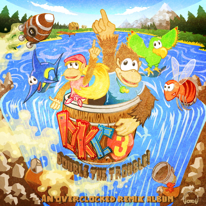 【2LP】Donkey Kong Country 3 ドンキーコング OST Donkey Kong Country 3: Dixie Kong's Double Trouble! (SNES